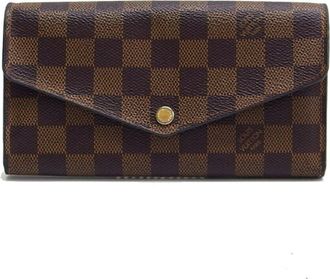 Louis Vuitton Damier Damier Canvas Long Wallet (Bi-Fold) (Pre-Owned)