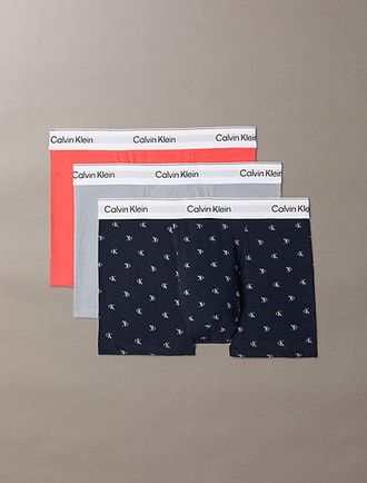Calvin Klein Pack de 3 b&oacute;xers ajustados holgados con pinza - Icon Cotton Stretch