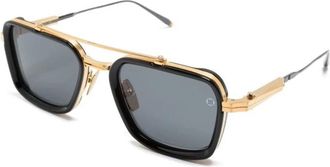 Akoni Zonnebrillen - Heren - Zonnebrillen - Zwart - 51 MM - Accessoires