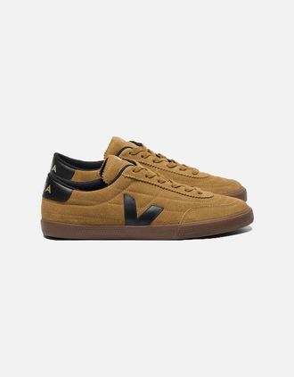 Veja Mens VEJA PANENKA SUEDE TRAINER TENT/BLACK/BARK - Brown - Size: 10