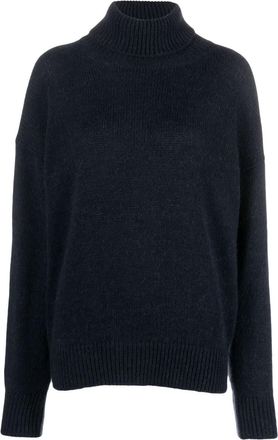 Alysi Mohair Wool Turtleneck Sweater