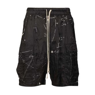Rick Owens Cargobela Shorts - male - Rick Owens - Casual Shorts - Black - M - Shorts
