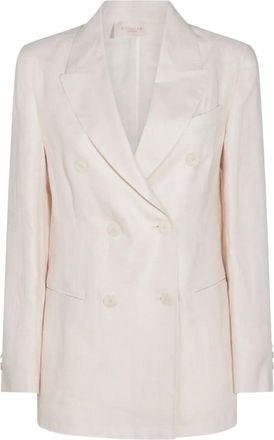 Montedoro Red Blazer in lino - Toni neutri