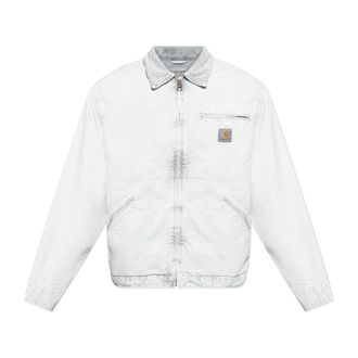 Carhartt Work in Progress Detroit denim jack - Heren - Spijkerjassen - Wit - XL - Denim - Jassen