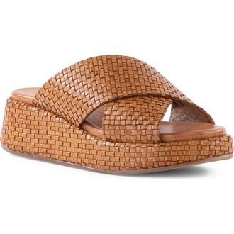 Seychelles Key West Platform Wedge Sandal in Tan at Nordstrom Rack, Size 7.5