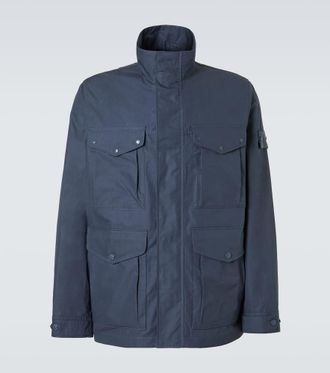Stone Island Compass cotton canvas field jacket