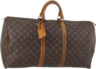 Louis Vuitton Pre-owned Weekendtas - Dames - Vintage Weekendtas - Bruin - ONE Size - Vintage