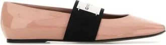 Givenchy Schoenen, Dames, Roze, 40 EU, Leer, Ballerinas van lakleer met kenmerkende band