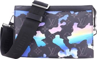 Louis Vuitton Gaston Wearable Wallet Sunrise Monogram Eclipse (Authentic Pre-Loved)