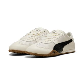 Puma Sneaker PUMA BELLA UT FC, Damen, Gr. 37,5, warm wei&szlig;, puma schwarz, Textil, mehrfarbig, Schuhe Sneaker, f&uuml;r Alltag, mit Schn&uuml;rung, Laufsohle aus Gummi