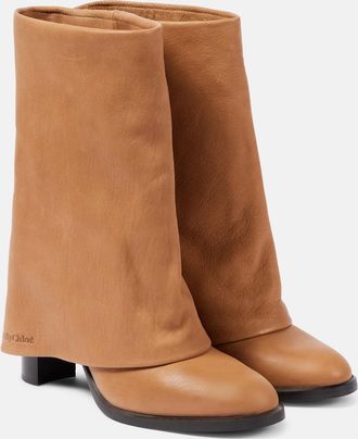 See By Chloé Melia 90 leather boots