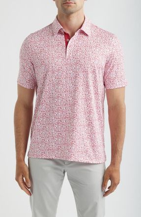 Johnston & Murphy XC+ Performance Game Day Polo in Red at Nordstrom, Size Xxx-Large