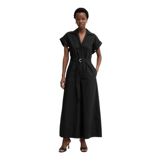 Simona Corsellini Jumpsuit - Dames - Jumpsuits - Zwart - XS - Katoen - Jumpsuits & Playsuits
