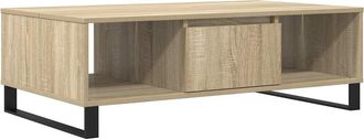 vidaXL Vidaxl - Mesa De Centro Madera De Ingenier&iacute;a Roble Sonoma 104x60x35 Cm