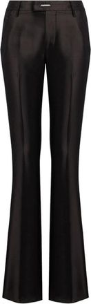 Dondup Pantalone Erotica - Dames - Wijde Broeken - Zwart - S - Katoen - Broeken