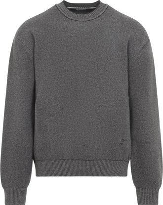 Jacquemus Pelota Sweater - Heren - Sweatshirts - Grijs - XL - Wol - Hoodies & sweatvesten