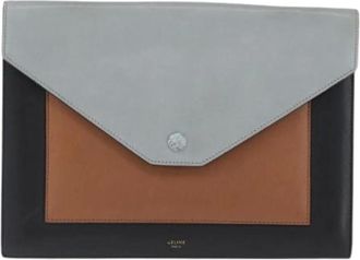 Celine Pre-owned Clutches, female, Multicolor, Size: ONE SIZE Pre-owned Pocket envelope shoulder bag