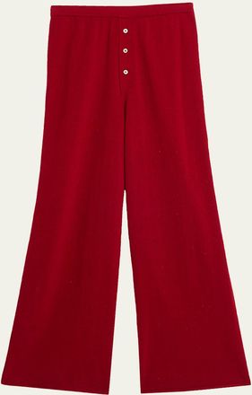 Guest In Residence Everywear Cashmere Knit Relaxed Pants