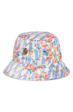 Kurt Geiger Strawberry Crystal Bucket Hat in Periwinkle Blue at Nordstrom Rack
