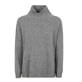 Max Mara Borgia Turtleneck - Dames - Coltruien - Grijs - S - Wol - Truien & Vesten