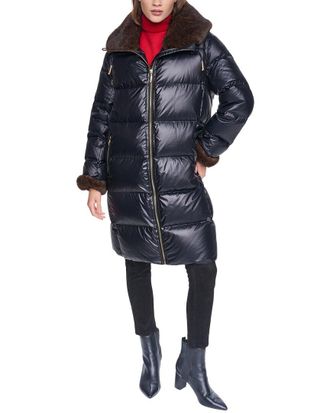 Halston Heritage Down Puffer Coat