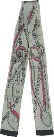 Louis Vuitton Pre-owned Fabric scarves - Dames - Vintage Accessoires - Grijs - ONE Size - Vintage