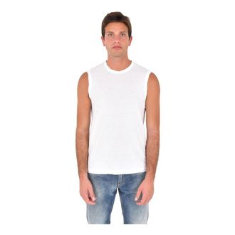 James Perse Sleeveless Tops, male, White, XL, LA Muscle Tank