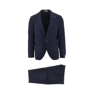 Breras Milano Biella single-breasted tailored suit Man 52