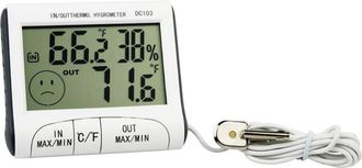 Trade Shop Trade Shop - Term&oacute;metro De Higr&oacute;metro Digital Temperatura De Humedad Temperatura Inicio Oficina Dc103 Con Sonda