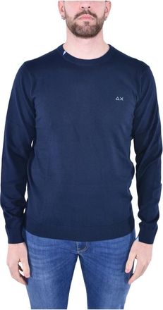 Sun 68 Hombre, Jerseys, Azul, Talla: S