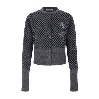 Vivienne Westwood Dames, Truien, Veelkleurig, Maat: M Leer