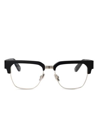 Philipp Plein Eyewear square-frame glasses - men - Acetate - 53 - Black