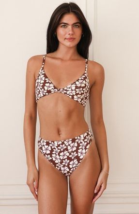 Dippin' Daisy's Swimwear Zen Knotted Triangle Bikini Top in Lani at Nordstrom, Size X-Small