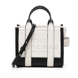 Marc Jacobs Tote Bags, female, Multicolor, Size: ONE SIZE Leather Shoulder Bag with Logo