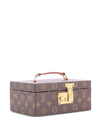 Louis Vuitton Boite A Tout Jewelry Case Monogram Canvas satchel - Brown