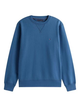 Tommy Hilfiger embroidered-logo sweatshirt - Blauw