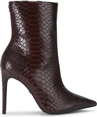 Kurt Geiger Womens Leather Tokyo Boots - Brown - Size UK 8