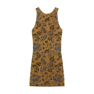 Saint Laurent Dames, Jurken, Veelkleurig, Maat: M