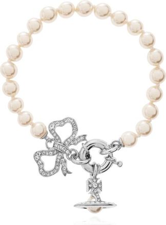 Vivienne Westwood Rigoberta Parel Armband - Dames - Armbanden - Grijs - S - Accessoires