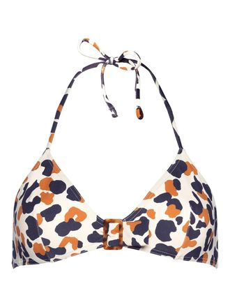 Eres Ecaille bikini top - White