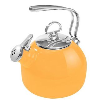 Chantal Classic Enamel-on-Steel Teakettle, 1.8 quart in Marigold at Nordstrom