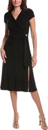 Joseph Ribkoff Tie Side Faux Wrap Dress