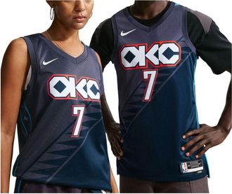 Nike NBA Chet Holmgren Oklahoma City Thunder City Edition Swingman Jersey Thunder Blue HM5990-438
