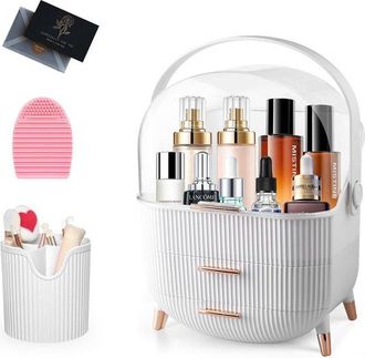 No Brand Organizador De Maquillaje - Organizador De Maquillaje - [1 Pieza] - [transparente] - [pl&aacute;stico]