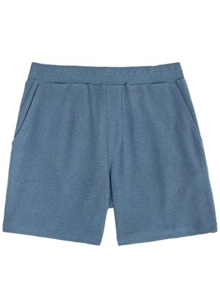 Paige Elijah Terry Shorts - Blue - XL