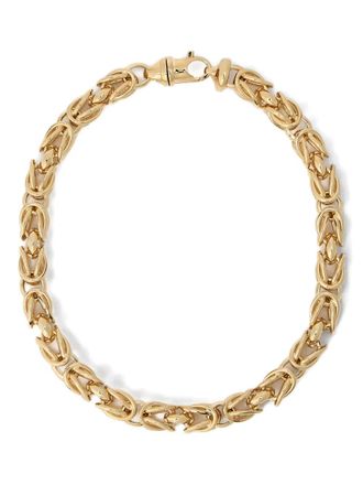 Toteme Byzantine schakelhalsketting - Goud