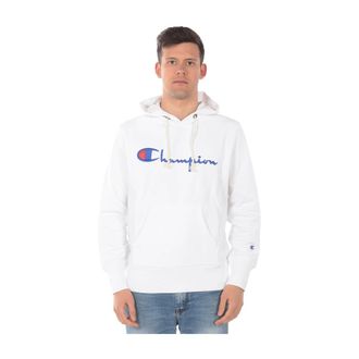 Champion Hoodies, male, White, Size: 2XL Hooded Sweatshirt