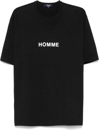 Comme Des Garçons T-shirt con logo - Nero