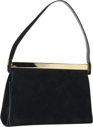 Gucci Pre-owned Handbags, female, Black, Size: ONE SIZE Pre-owned Vintage Hand Bag