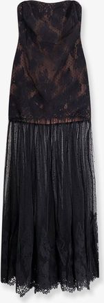 Retrofête Vespera long lace dress - RETROFETE - gender_Woman